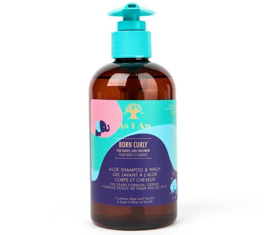 

Шампунь для волос, 240мл As I Am Born Curly Aloe Shampoo & Wash, Inna marka