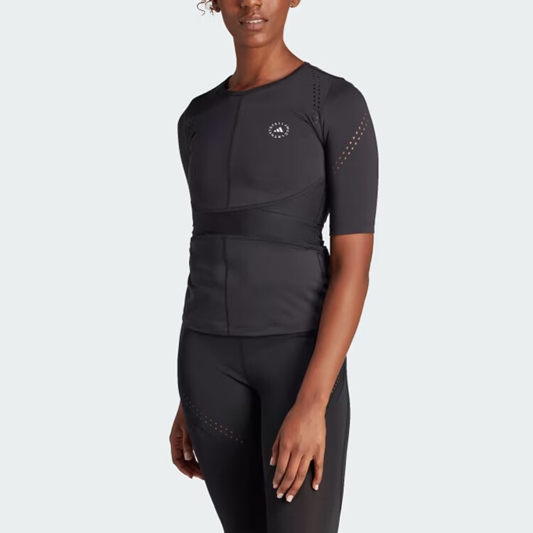 Футболка для тренировок с логотипом TruePurpose от Stella McCartney Adidas — фото 4
