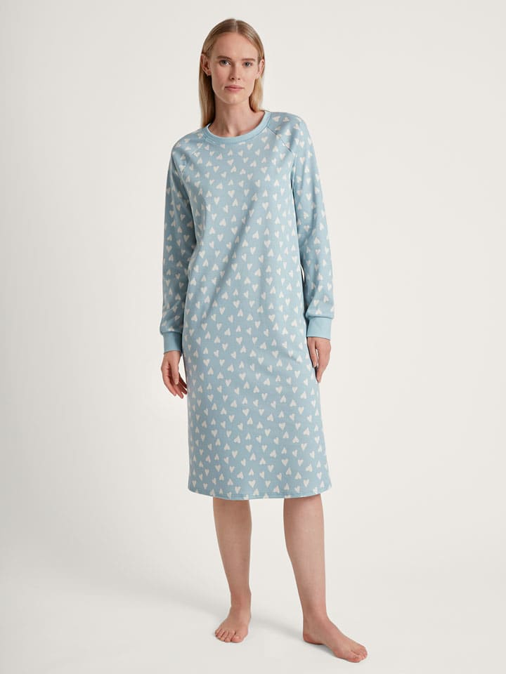 

Ночная рубашка светло-голубого цвета Calida