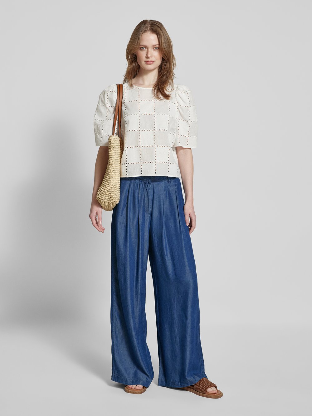 

Широкие брюки из денима, модель «ЖАННА» Selected Femme