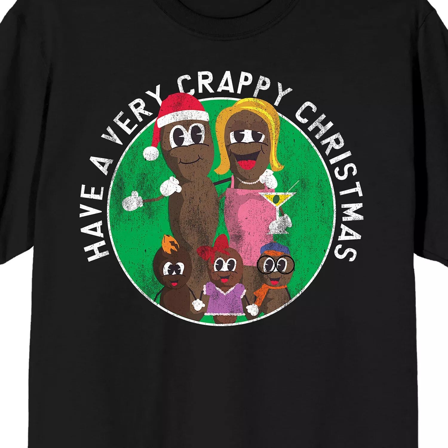 

Мужская футболка с рождественским рисунком South Park Crappy Licensed Character