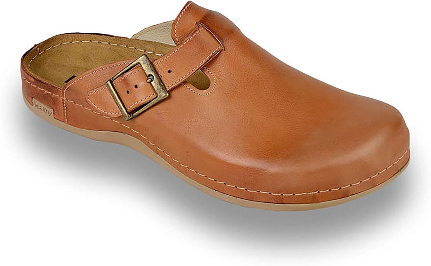 

Мужские кожаные шлепанцы Leon 707, коричневый