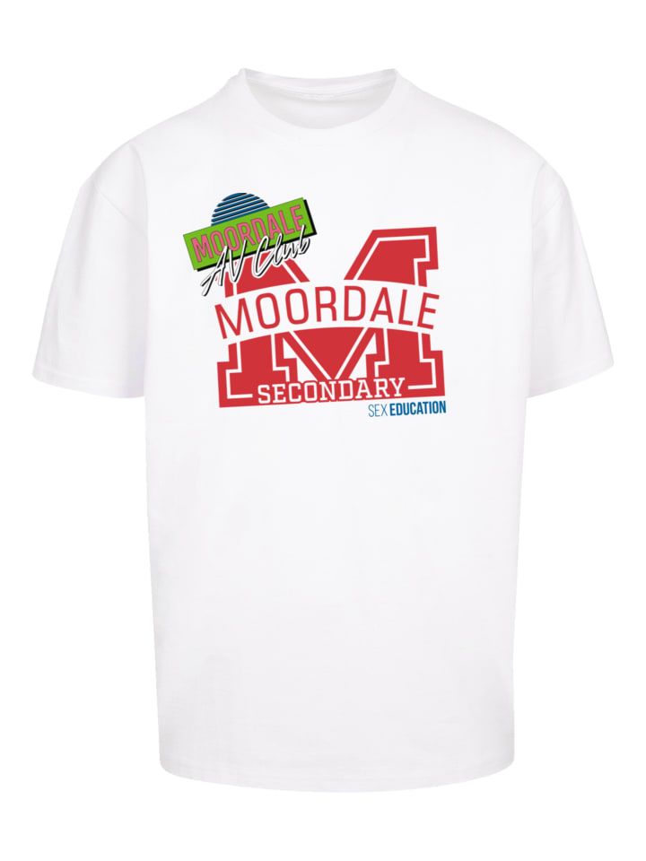 

Футболка большого размера с принтом Половое воспитание Moordale M Collage белого цвета F4NT4STIC, Белый, Футболка большого размера с принтом Половое воспитание Moordale M Collage белого цвета F4NT4STIC