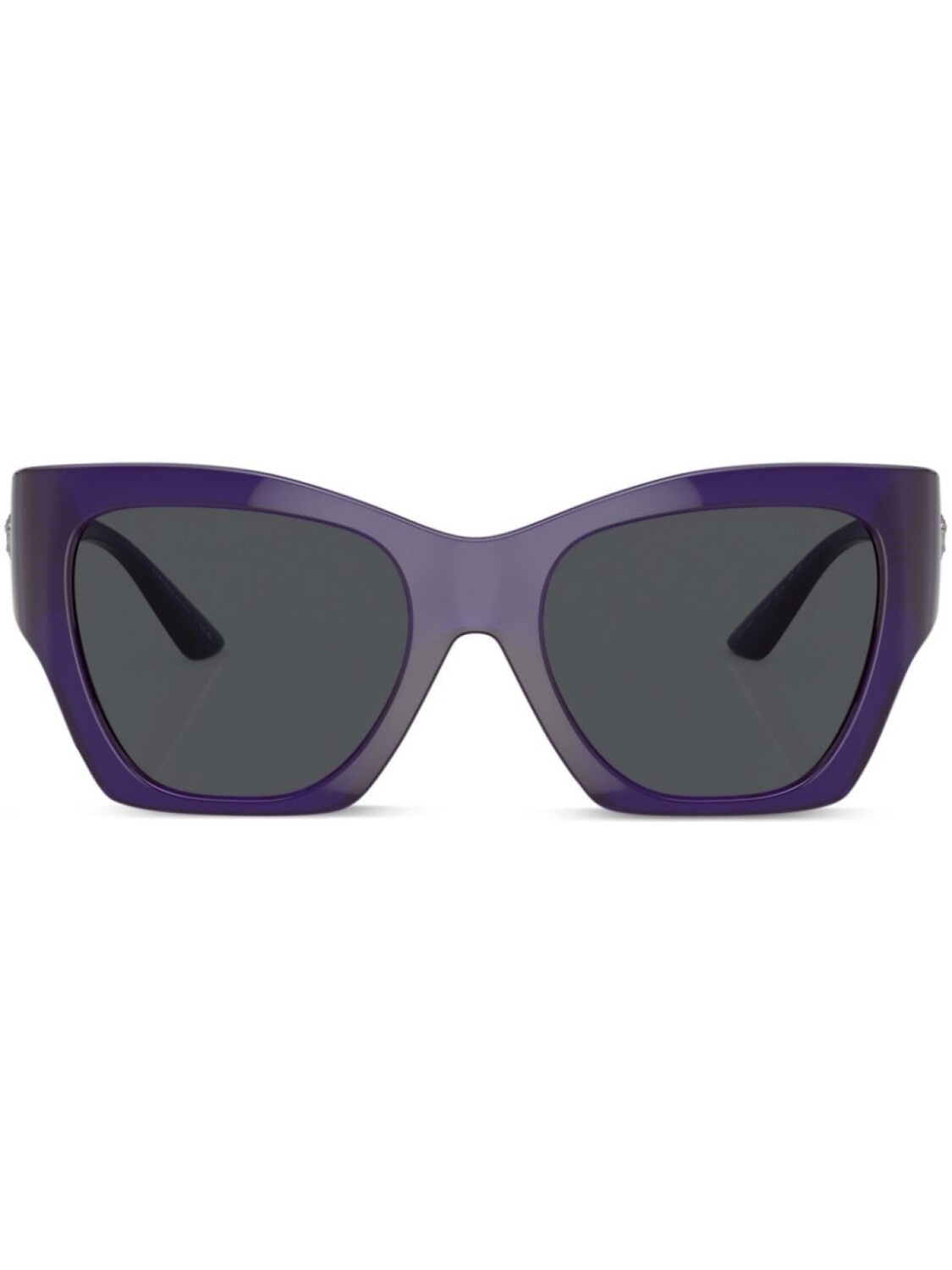 

Versace Eyewear солнцезащитные очки в квадратной оправе с логотипом, фиолетовый