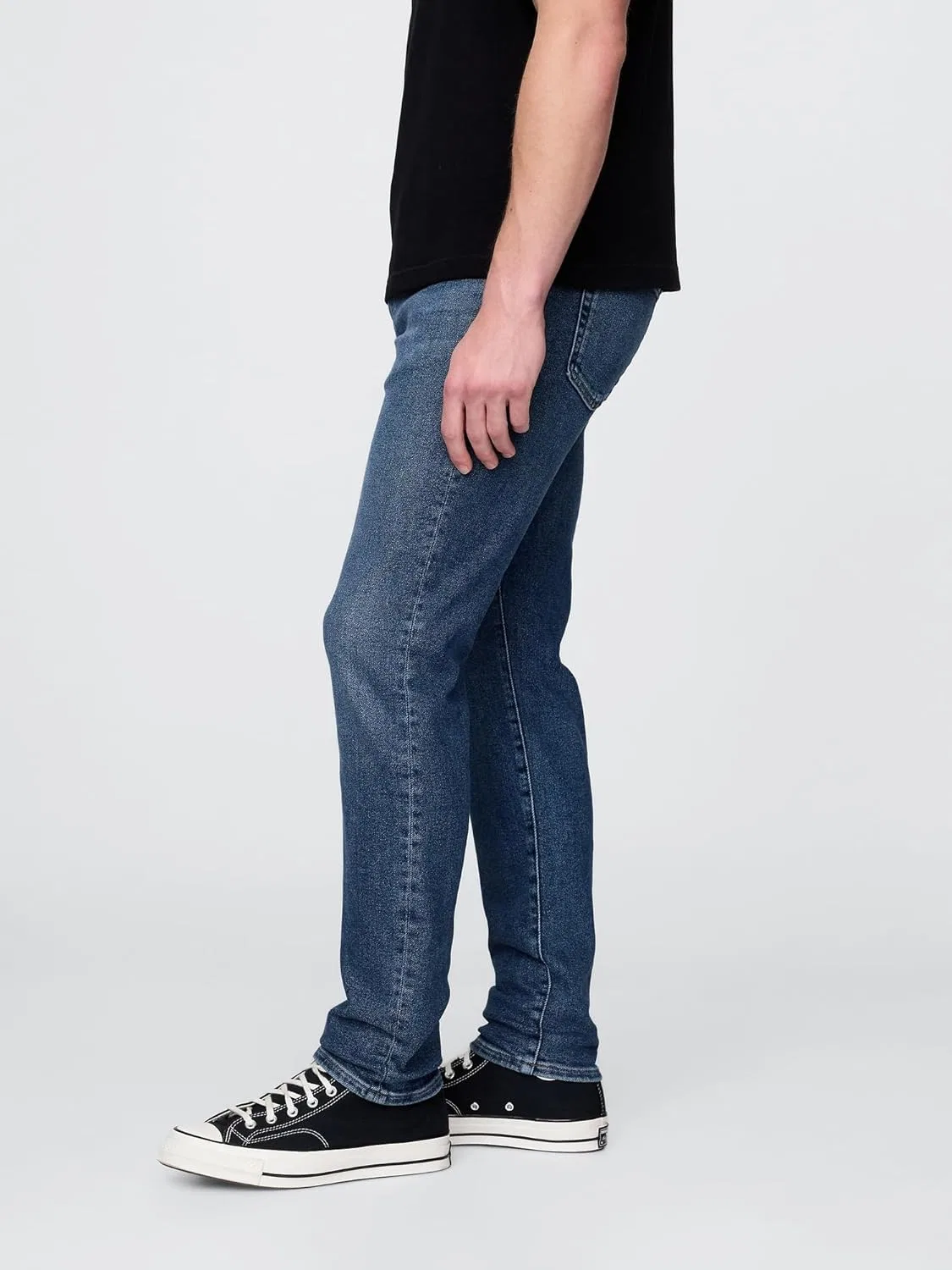 Джинсы skinny GAP, темная стирка — фото 2
