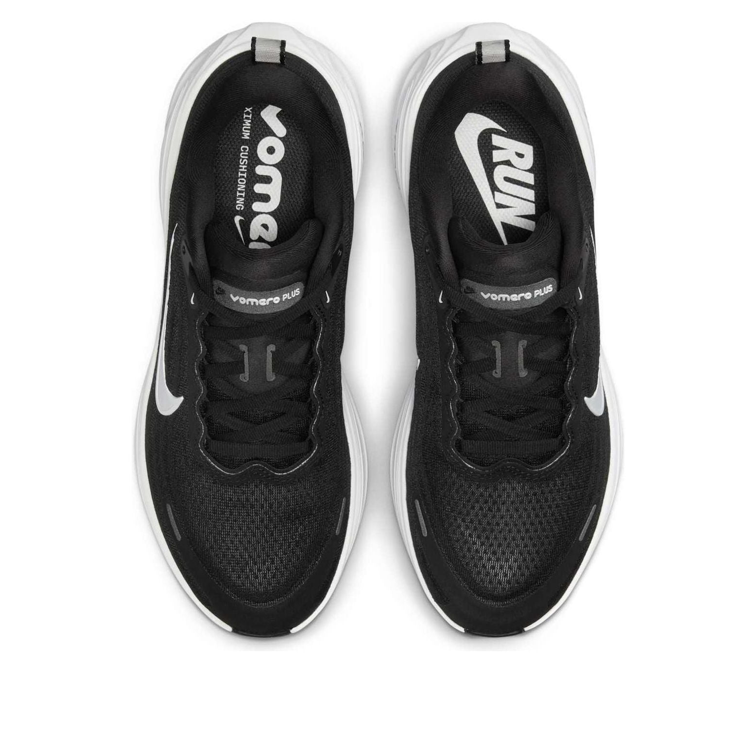 Кроссовки (WMNS) Nike Air Zoom Vomero Plus 'Black White' — фото 2