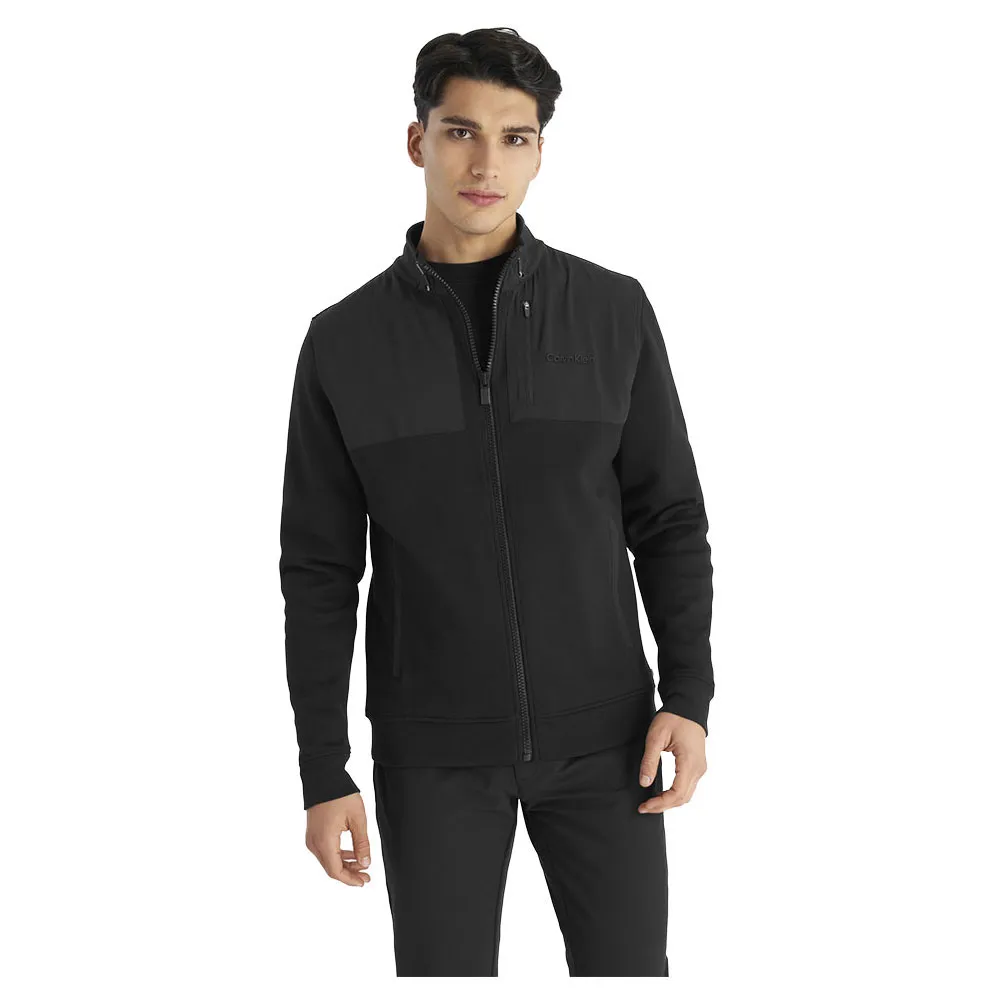 

Свитер Calvin Klein Golf Hyper Tech full zip, черный