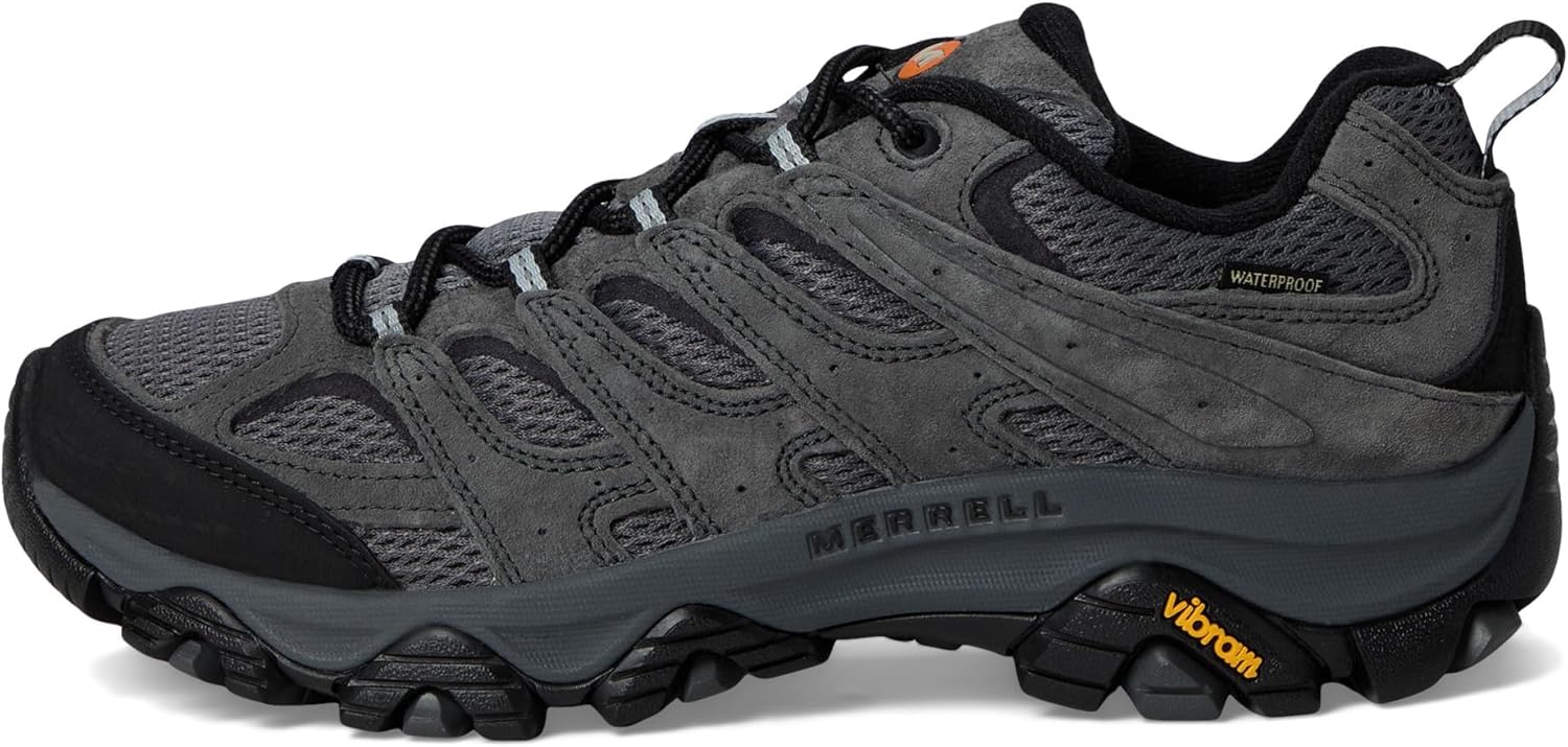 Мужские водонепроницаемые походные ботинки Merrell Moab 3, Granite — фото 4