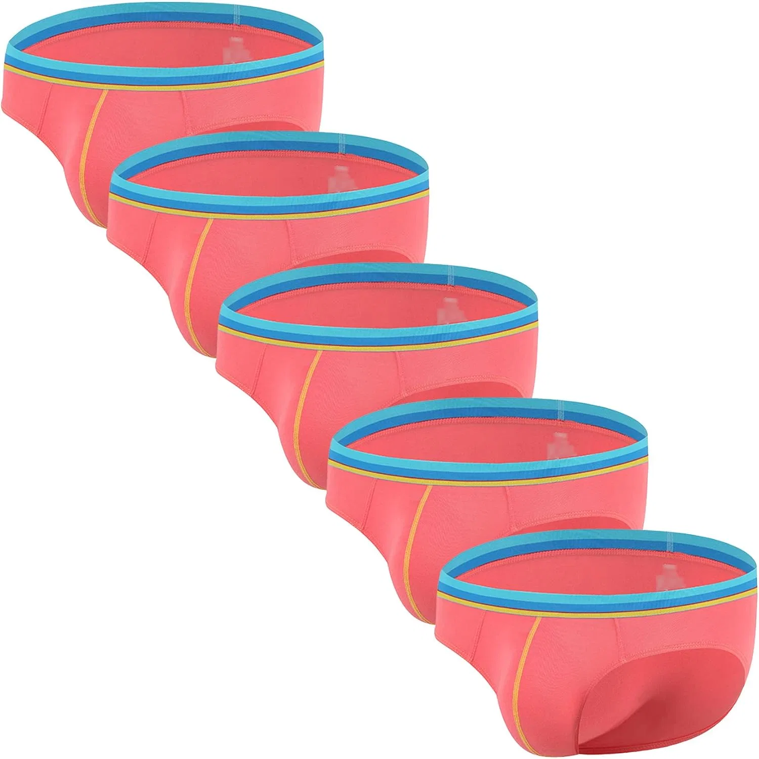 Боксеры дышащие, мягкие, Red-5pc