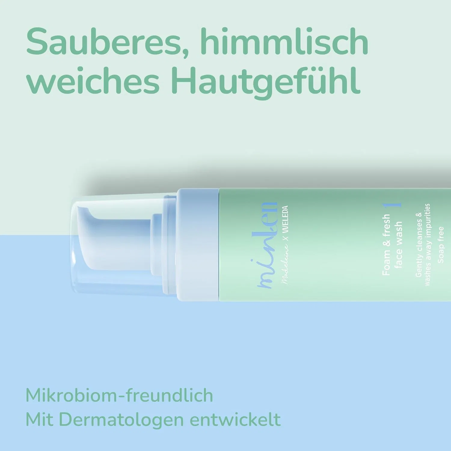 Детская пенка для умывания «Foam & Fresh Face Wash» от minLen Minlen — фото 4