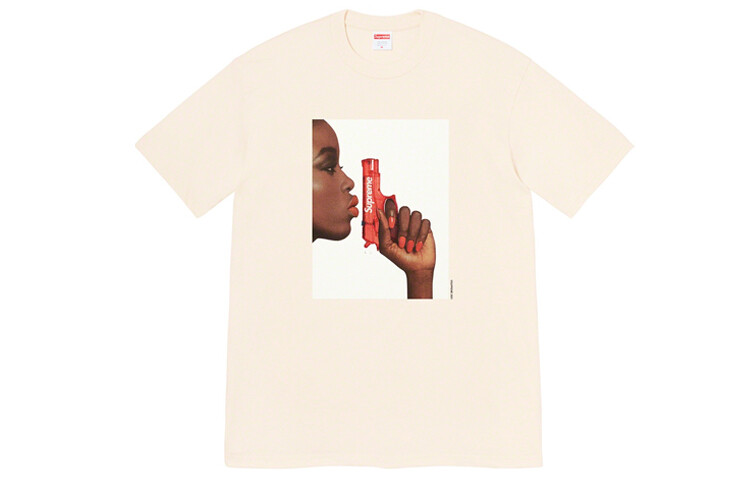 

Футболка унисекс Supreme, слоновая кость