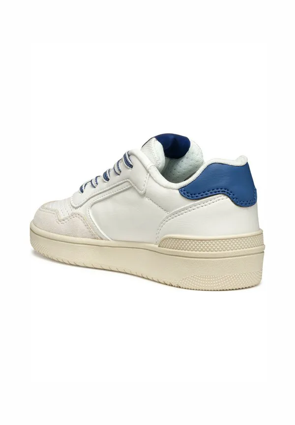 Низкие кроссовки washiba Geox, White Navy — фото 4