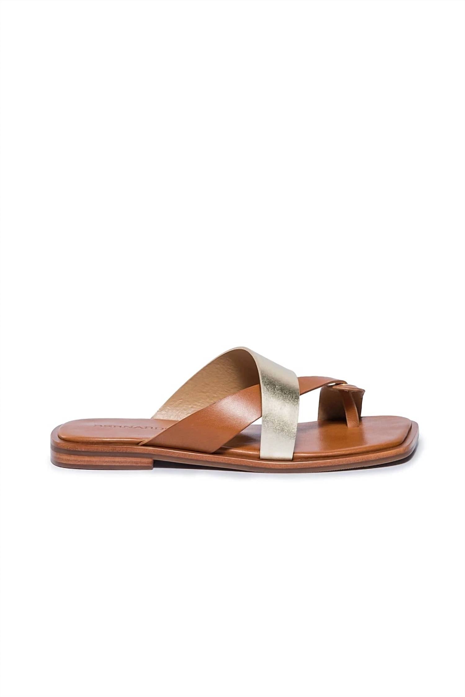 Women's Amelia Sandals In Champagne/luggage Bernardo, Champagne/Luggage — фото 2