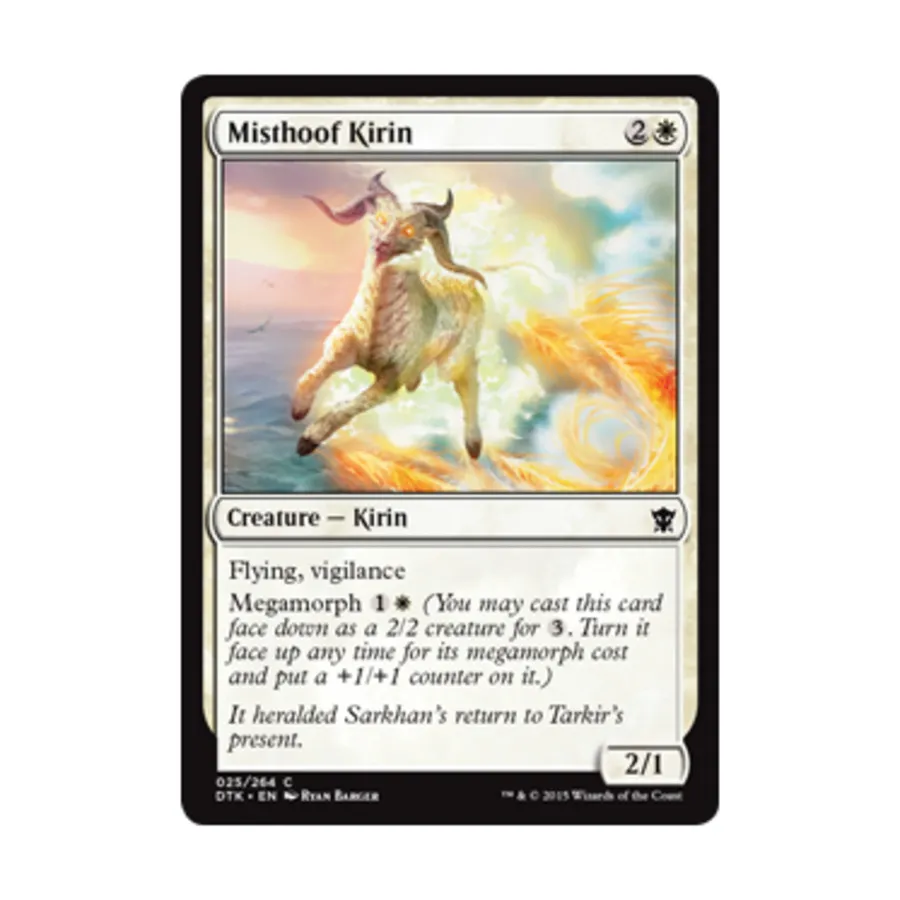 

CCG Туманное Копытце Кирин (клавиша C), MTG - Dragons of Tarkir