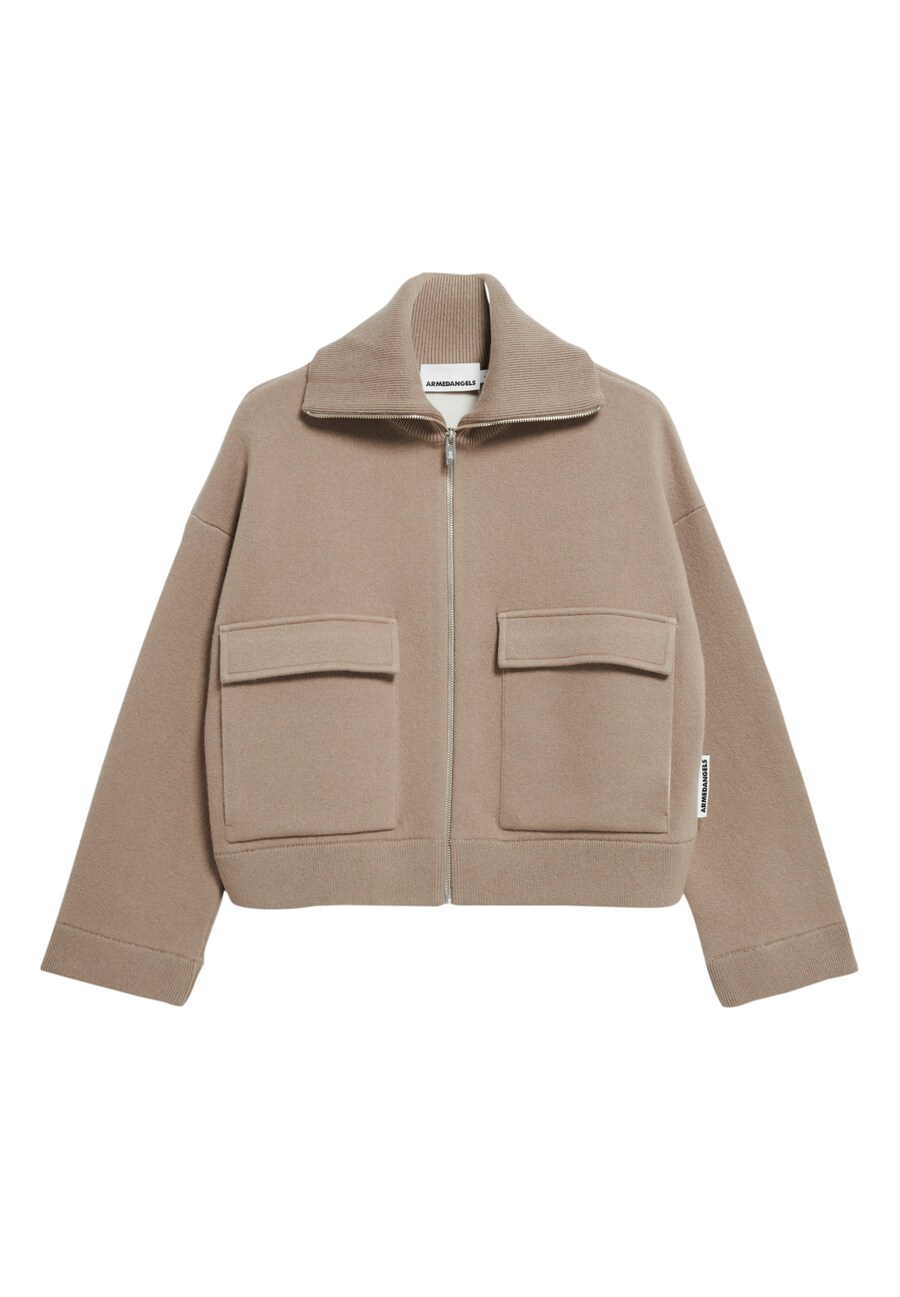

Вязаный кардиган ARMEDANGELS, бежевый