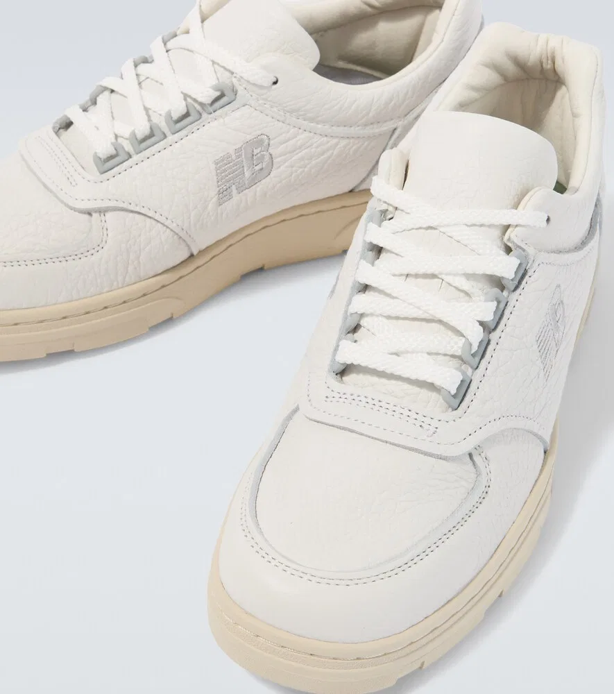 Кожаные кроссовки Allerdale, произведенные в Великобритании New Balance, белый — фото 3