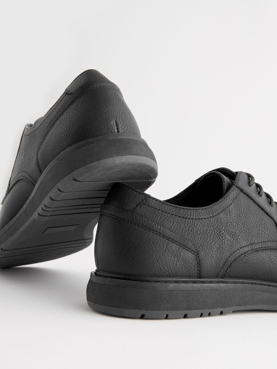 Повседневные туфли на шнурках Next Lace-Up Shoes, черный — фото 4