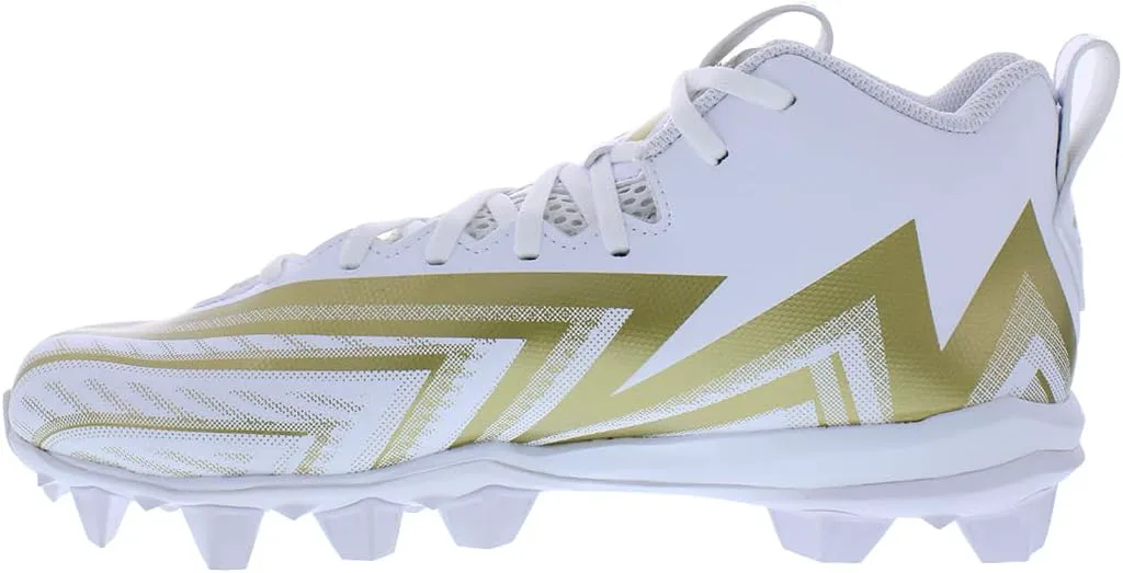 Футбольные бутсы Adidas Men's Freak Spark MD 23, белый/металлик — фото 3