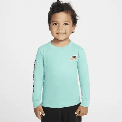 

Футболка Nike "Express Yourself" Toddler Long Sleeve T-Shirt, цвет Green Frost