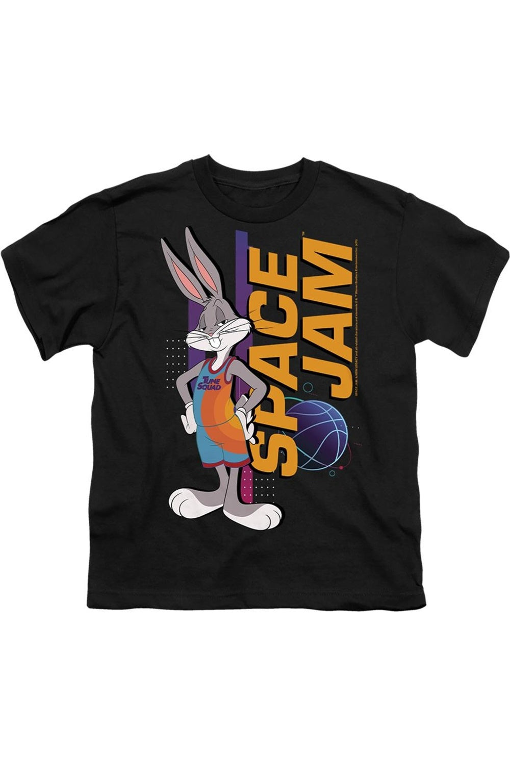 

Футболка Space Jam 2 с Багз Банни для детей Gildan, черный