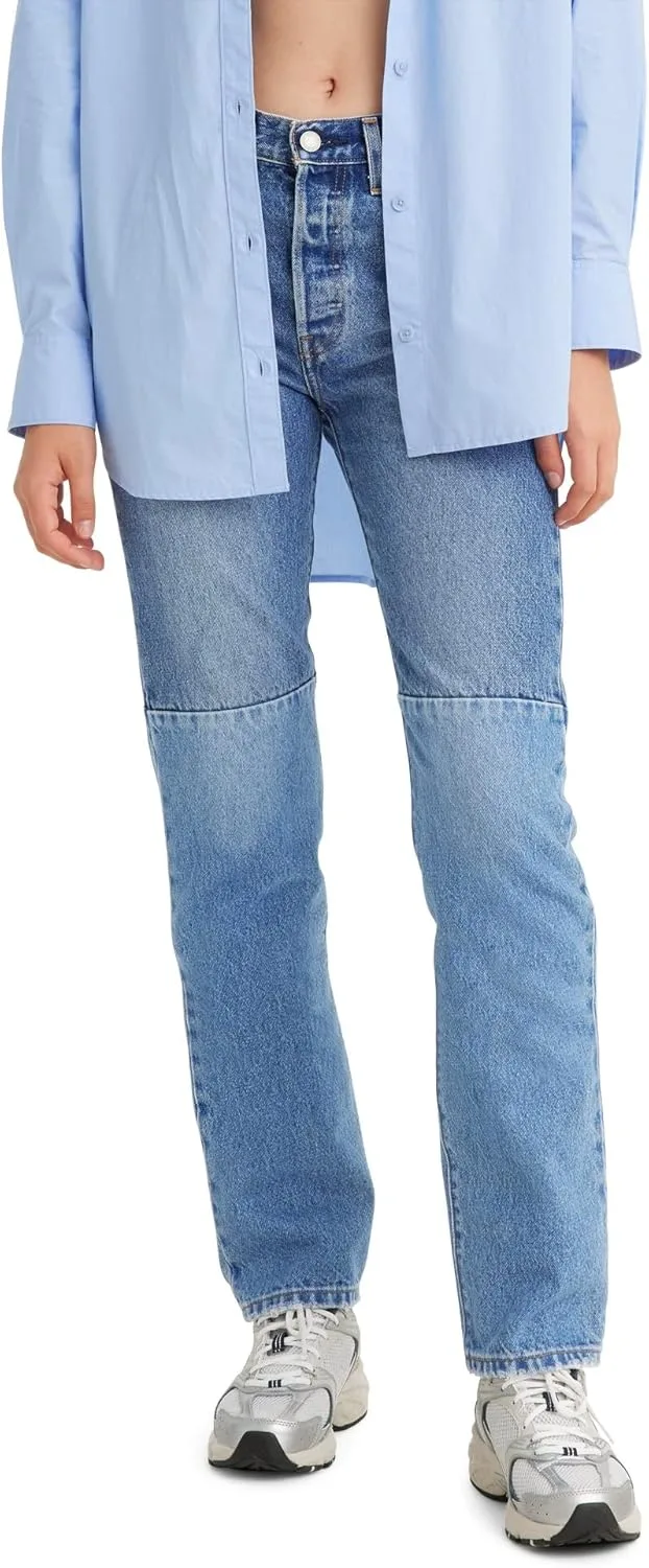 Levi's женские джинсы 501 Pieced (также доступны в размерах Plus), индиго