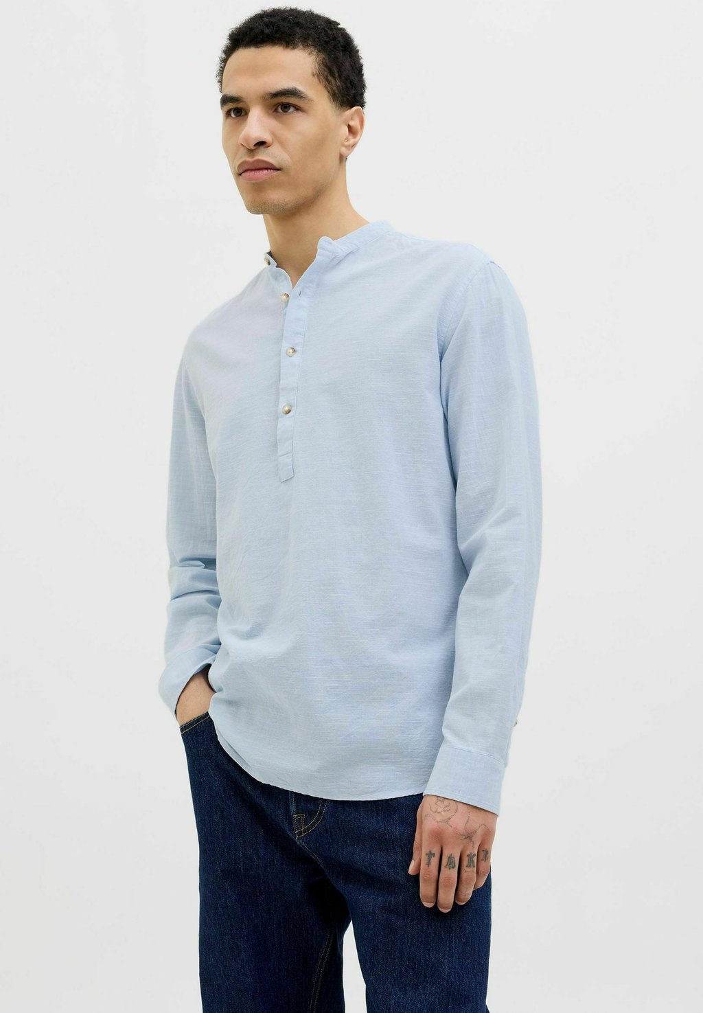 

Рубашка Jack & Jones, светло-голубой