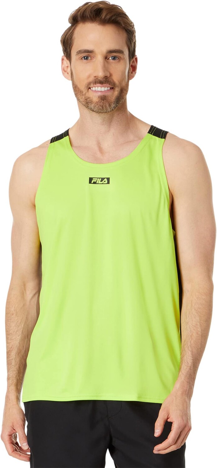 

Топ Fila Interval Tank, цвет Lime Punch/Black