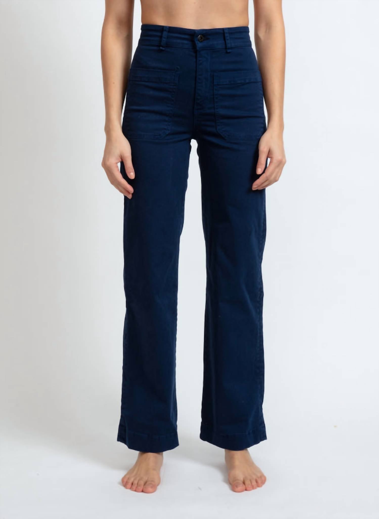 

Брюки Sailor Twill темно-синего цвета ASKK NY