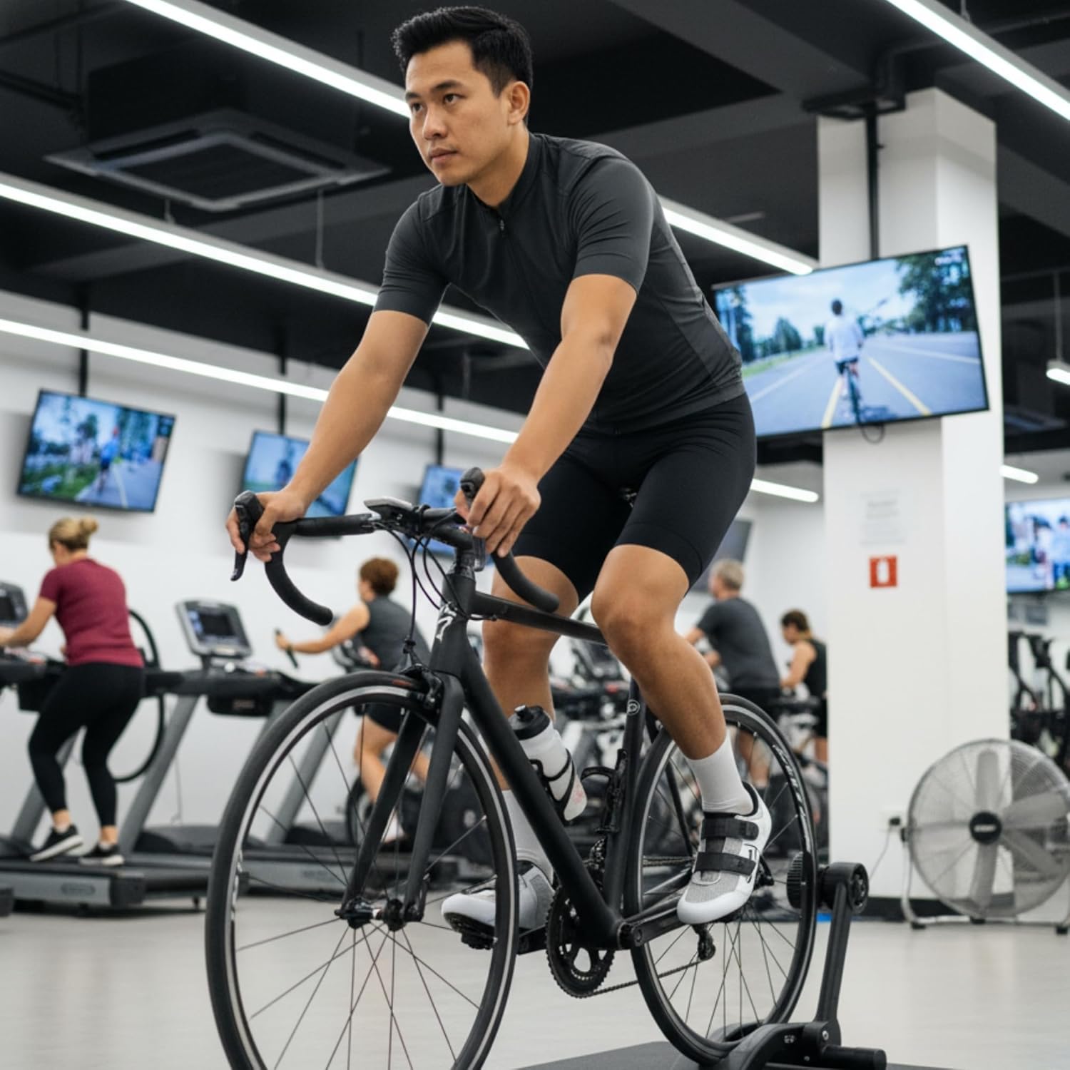 Велосипедные туфли Tommaso Veloce II - катайтесь с комфортом и стилем - туфли Peloton для триатлона, шоссе и домашнего велоспорта для мужчин и женщин, совместимые с шипами Look Delta, SPD и SPD-SL, белые и черные, белый — фото 2