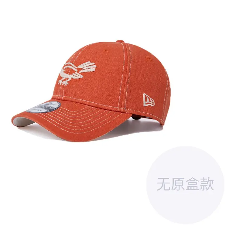 

New Era Хлопковая бейсболка унисекс, Orange