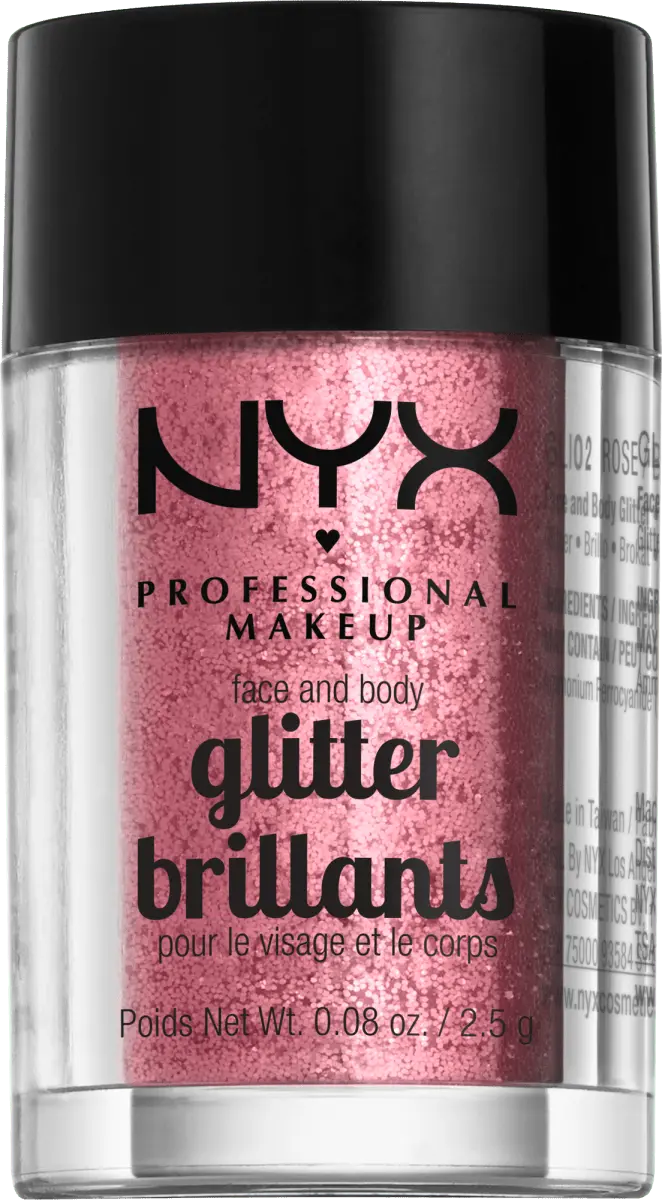 

Блеск для лица и тела 02 Rose 2,5 г NYX PROFESSIONAL MAKEUP