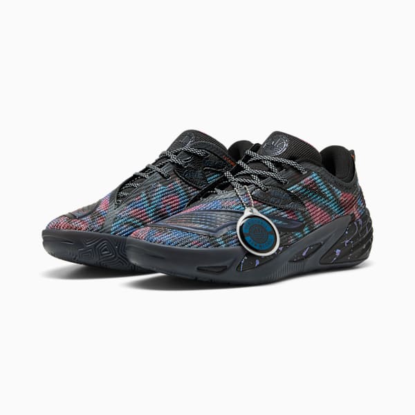 Мужские баскетбольные кроссовки All-Pro Nitro 2 Venice Beach League Puma, черный — фото 4