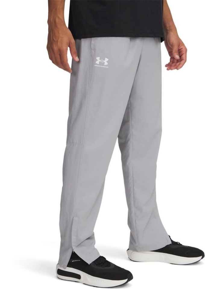 

Спортивные брюки Rival Woven Windbreaker Pant серого цвета Under Armour