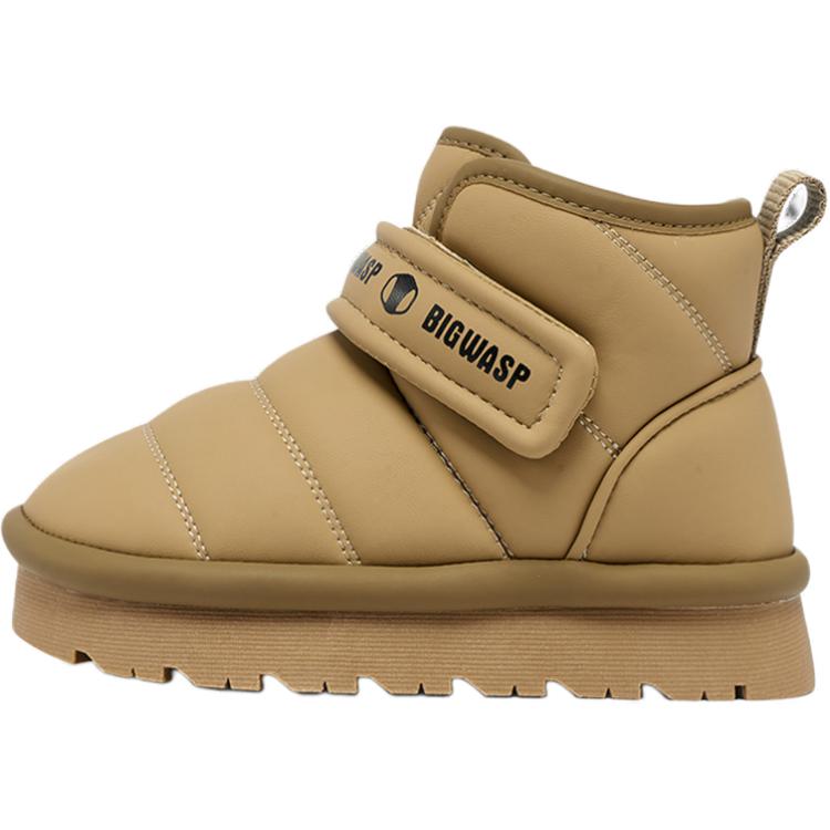 

Непромокаемые утепленные легкие детские ботинки Kids' с амортизацией BIG WASP, хаки