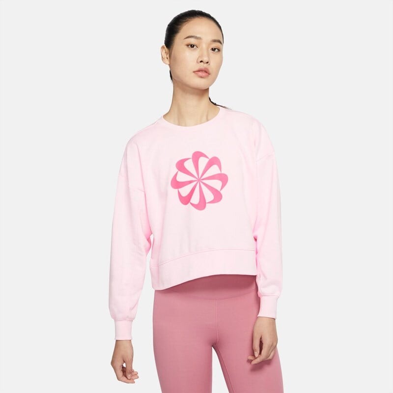 

Женская блузка dri-fit icon clash Nike, розовый