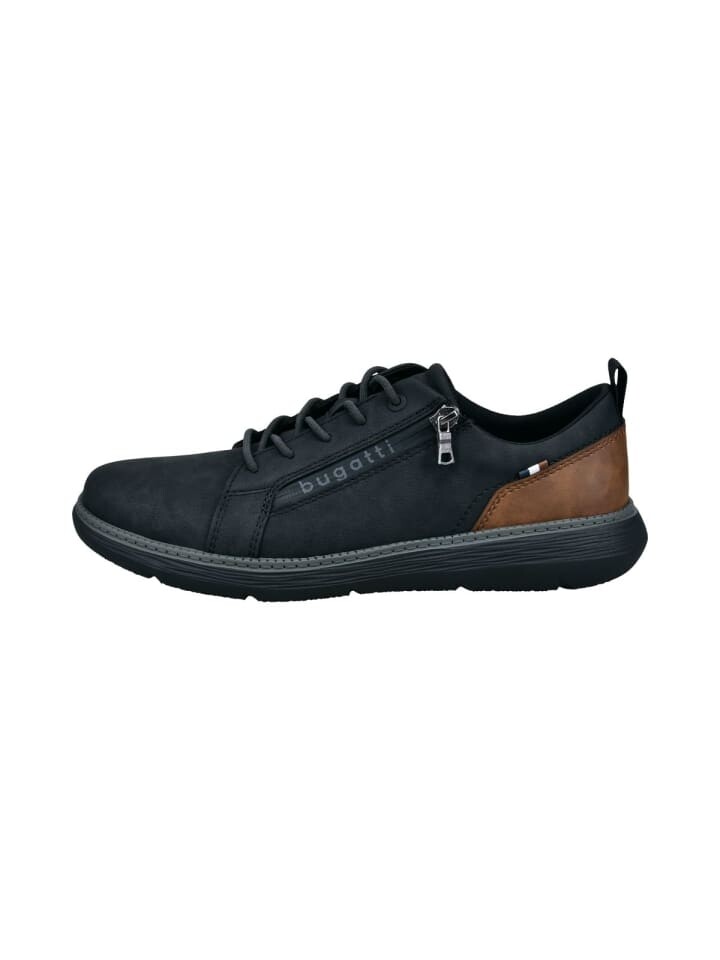 

Кроссовки на шнуровке Bugatti Sneaker, черный