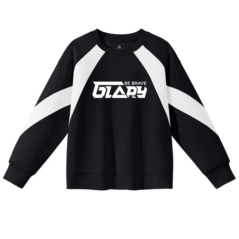 Детская толстовка PEAK Black/PK White Angular Medium Top