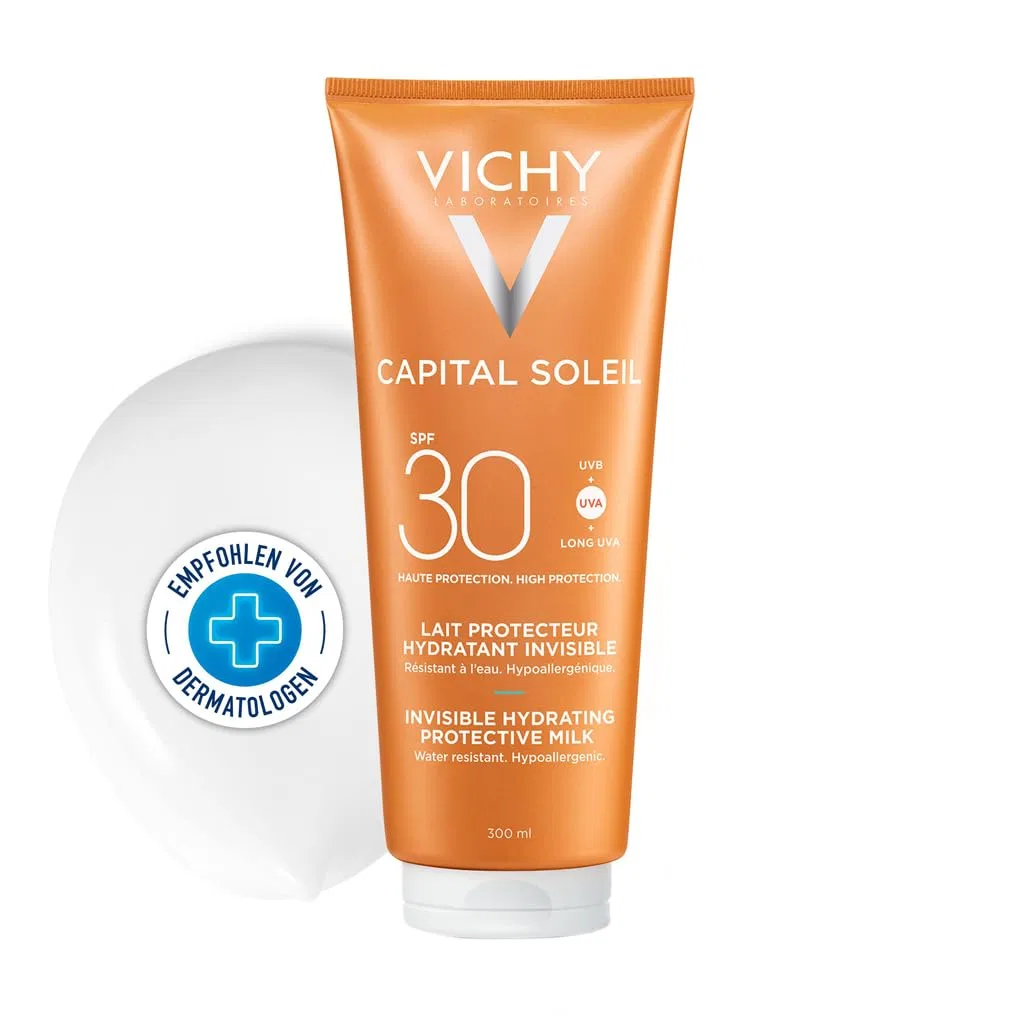 Матирующий флюид для лица «Capital Soleil Dry Touch Fluid SPF30» от Vichy Vichy