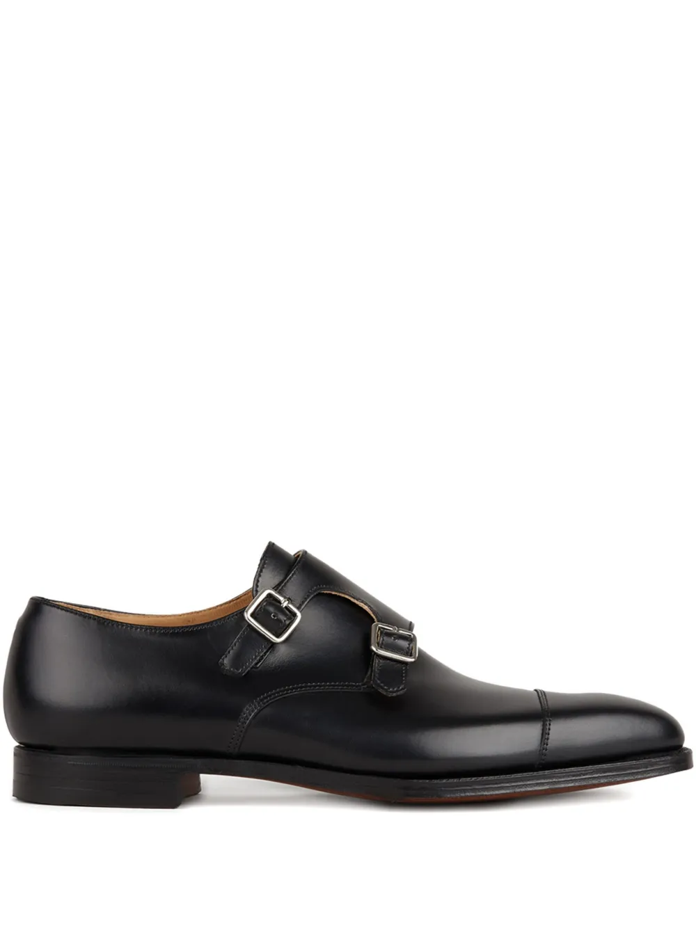 

Лоферы с ремешками на пряжках Crockett & Jones, черный