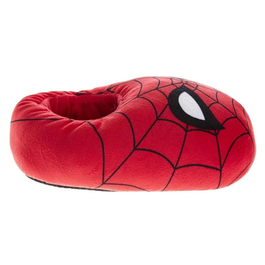 Детские тапочки Marvel Spiderman: уютные, мягкие и забавные, как дома Spider-Man, красный — фото 2
