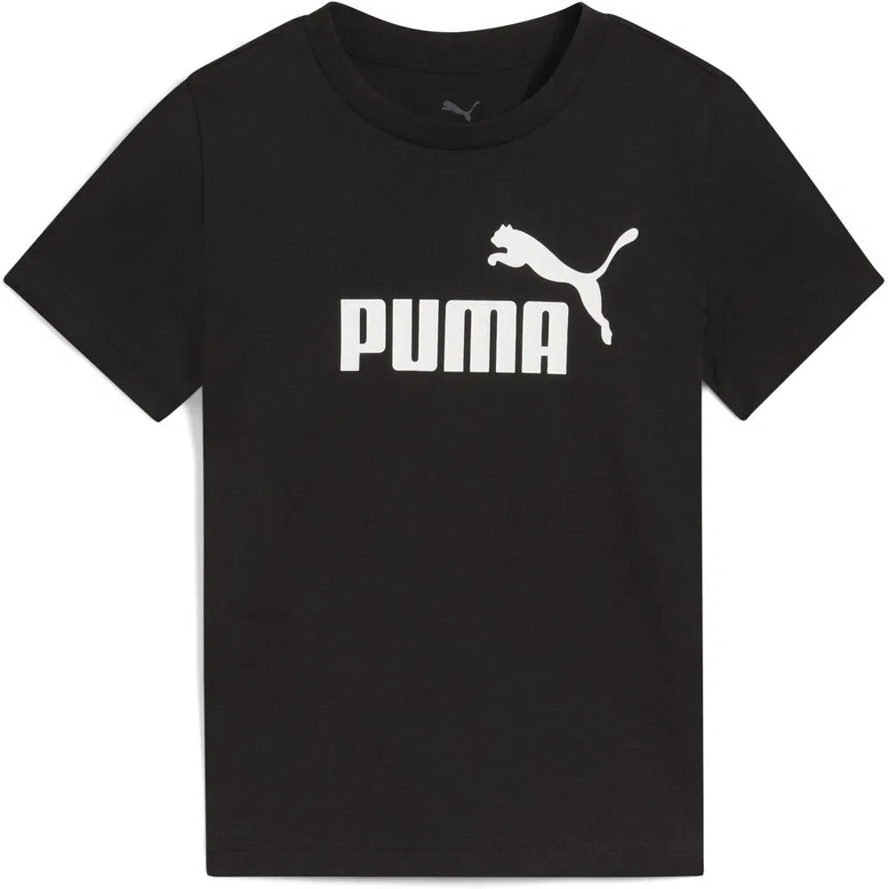 Детское T-shirt с логотипом Puma, черный
