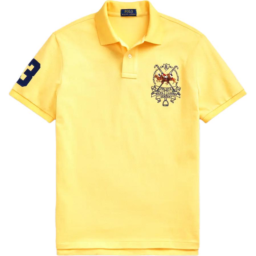 

Polo Ralph Lauren Мужская поло желтого цвета, Желтый, Polo Ralph Lauren Мужская поло желтого цвета
