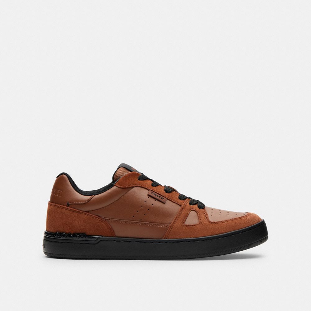 

Кроссовки Coach Clip Court Sneaker, цвет Saddle
