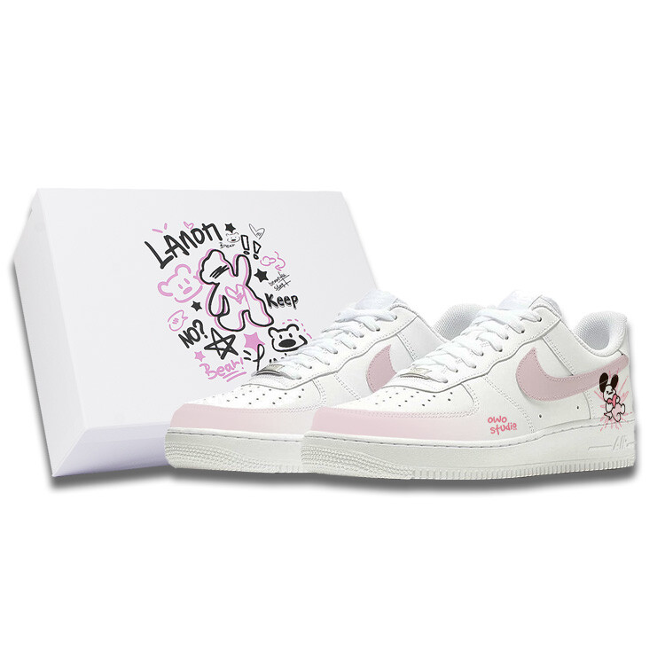 

Кроссовки Nike Air Force 1 Skateboard Shoes Unisex Low-Top Black, Черный, Кроссовки Nike Air Force 1 Skateboard Shoes Unisex Low-Top Black