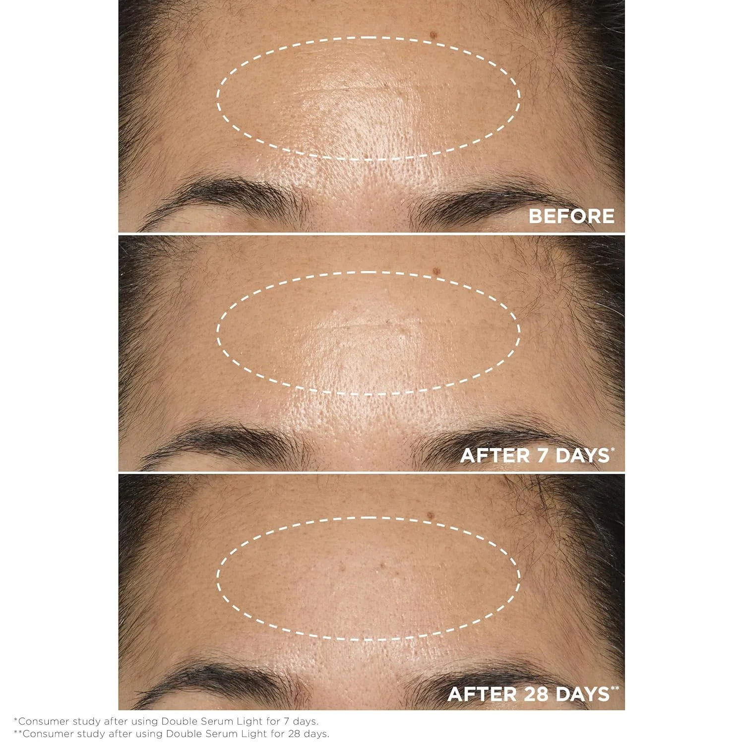 Сыворотка Clarins — DOUBLE SERUM LIGHT TEXTURE, антивозрастная , заметно укрепляет, разглаживает, усиливает — фото 3