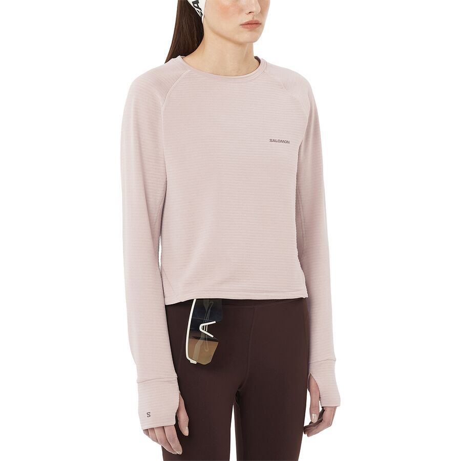 

Женская футболка Essential Lightwarm Crew Salomon Salomon, Etherea