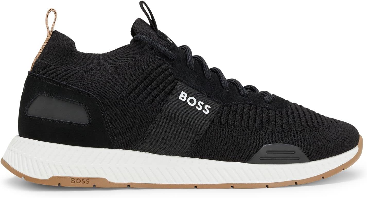 Мужские кроссовки BOSS с сетчатой смесью, Charcoal — фото 2