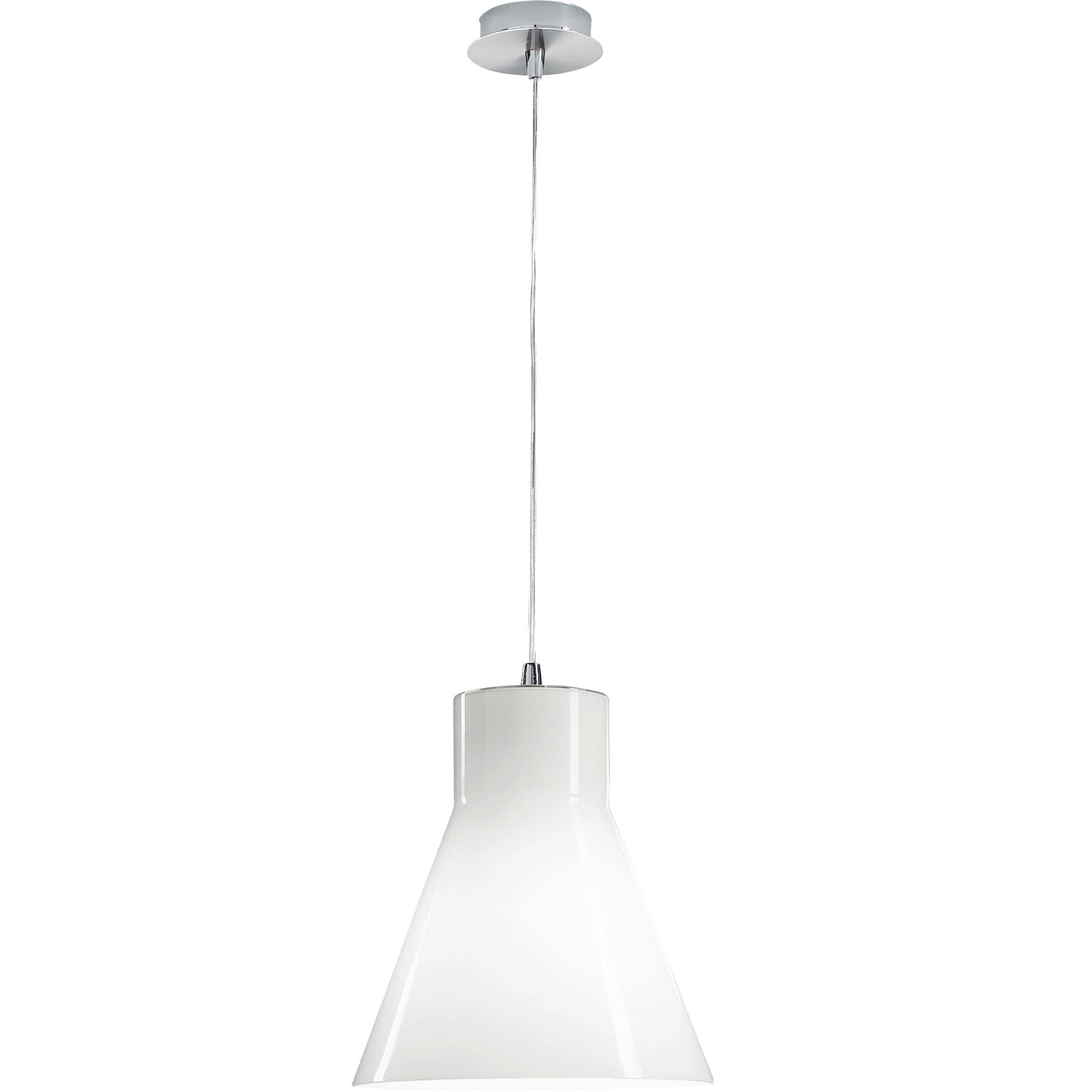 

Подвесная лампа Fabas Luce, 23x200 см, белый