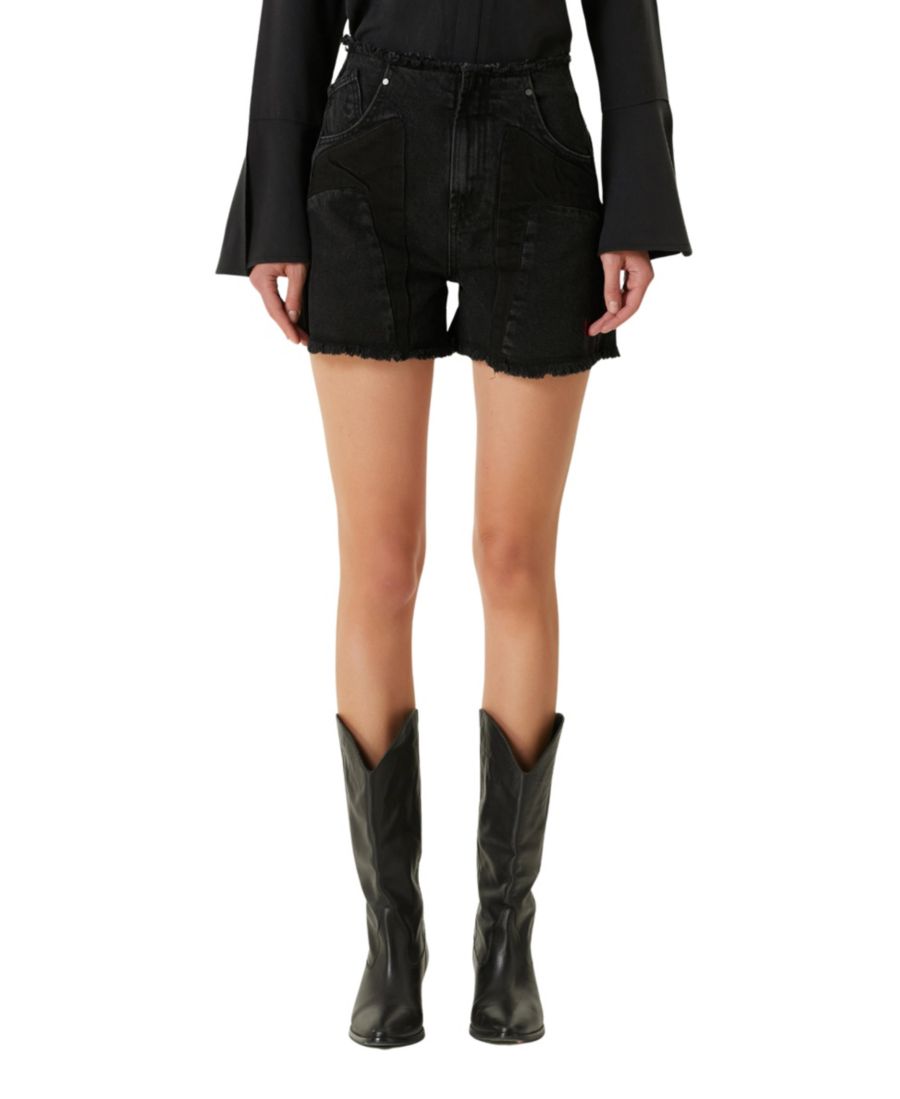 

Женские джинсовые шорты "Бумеранг" PCFG, Black