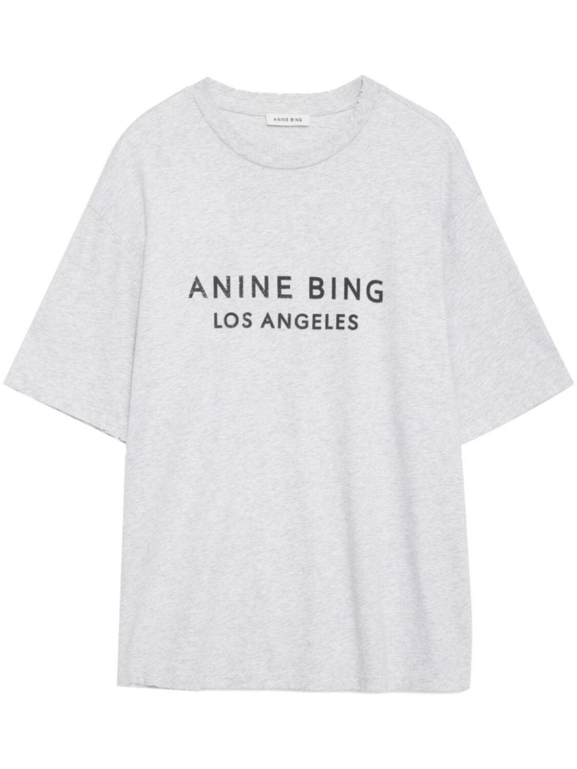 

ANINE BING футболка Myers, серый